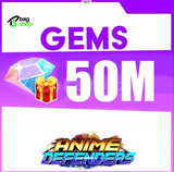 ⭐ 50 M (50.000K) Gems ⭐️Anime Defenders (AD)