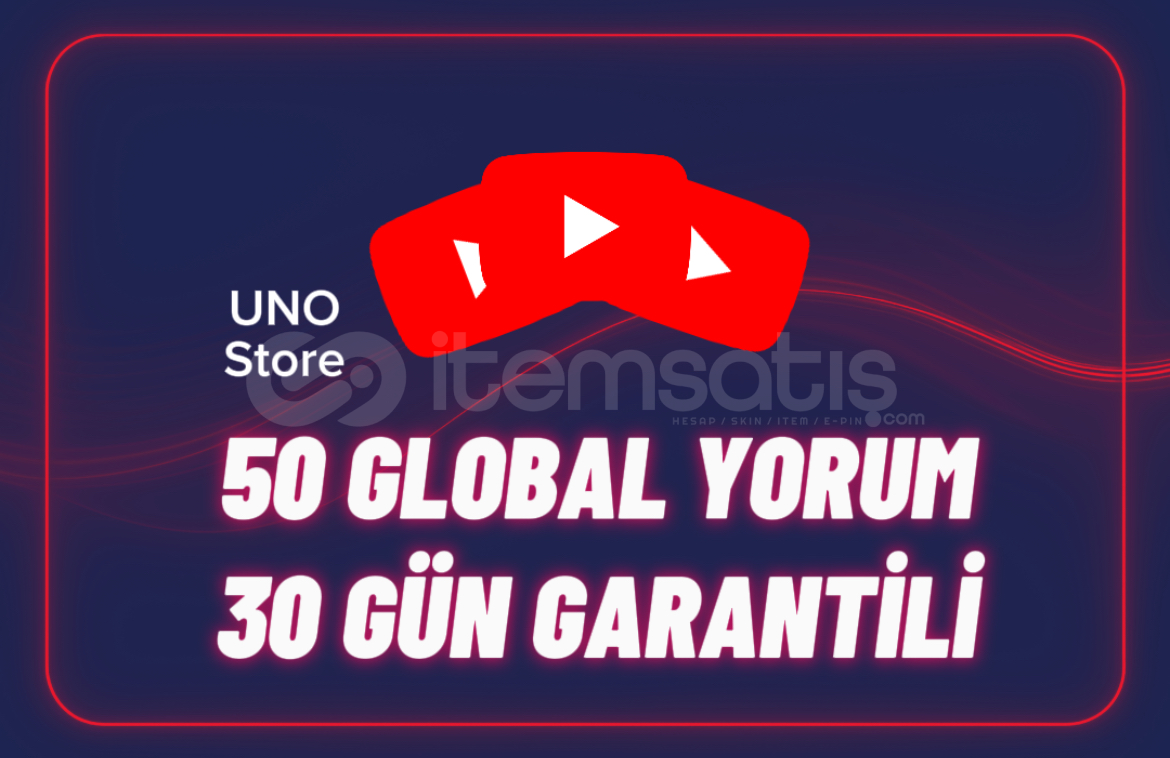 ⭐50 Özel Yorum - 30 Gün Garantili⭐ ⭐50 Özel Yorum - 30 Gün Garantili⭐