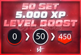 50 SET / 5000 XP - STEAM LEVEL BOOST