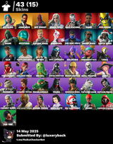 50 skin mailli 15 shop John wick tryhard 