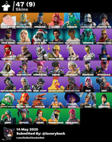 50 skin mailli tryhard 1.5k v bucks ömürlük