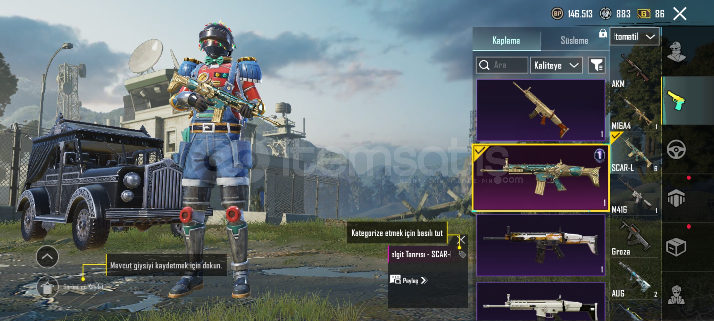50+skinli 62 level müq pubg hesap 50+skinli 62 level müq pubg hesap