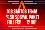 %50 SOSYAL PAKET LOS SANTOS TEMA!