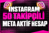 50+ TAKİPÇİLİ META AKTİF HESAPLAR