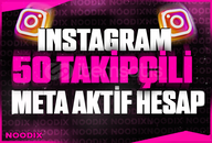 50+ TAKİPÇİLİ META AKTİF HESAPLAR