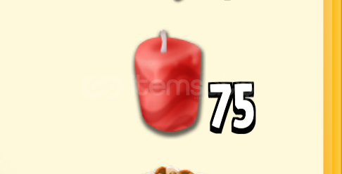 50 TANE ÇİKEKLİ MUM  50 TANE ÇİKEKLİ MUM