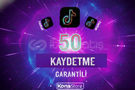 50 TİKOK KAYDETME ( GARANTİLİ )