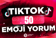 ⭐50 Tiktok Emoji Yorum - KEŞFET ETKİLİ⭐