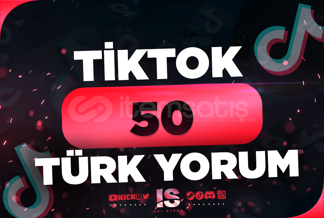 ⭐50 Tiktok Türk Yorum - KEŞFET ETKİLİ⭐ ⭐50 Tiktok Türk Yorum - KEŞFET ETKİLİ⭐