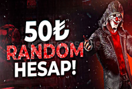 50 TL | Pubg Mobil Random Hesap