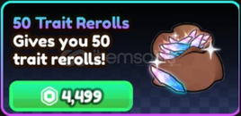 ✨Anime Vanguard 50 Trait Rerolls | EN UCUZ✨