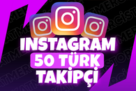 ⭐️ 50 TÜRK TAKİPÇİ ⭐️ [GARANTİLİ]