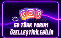 50 Türk Yorum - Kaliteli & Özelleştirilebilir