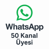 50 WhatsApp Kanal Üyesi