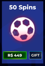 50 X Spin / Blue Lock: Rivals