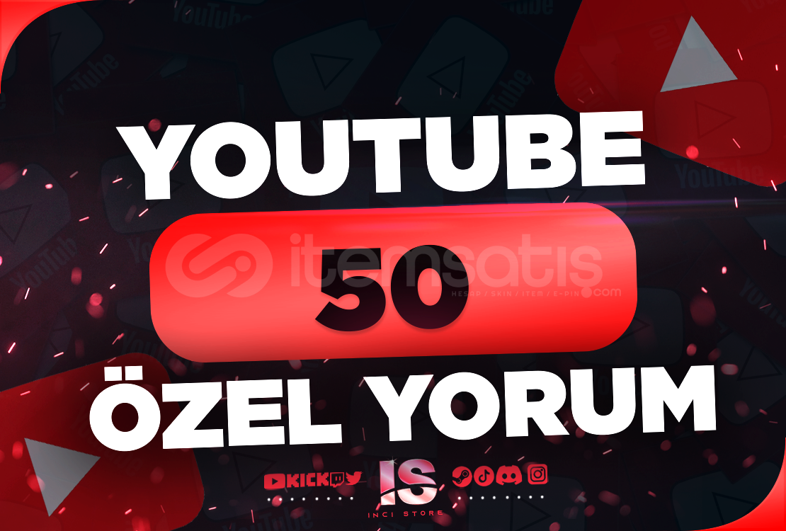 ⭐50 Yorum Youtube - KEŞFET ETKİLİ⭐ ⭐50 Yorum Youtube - KEŞFET ETKİLİ⭐