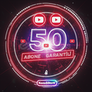 50 YOUTUBE ABONE (GARANTİLİ)