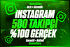 ⭐️500 %100 Gerçek Takipçi⭐️