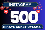 500 Adet %100 Türk Hikaye Anket Oylama