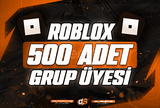 ✨500 ADET GRUP ÜYESİ✨