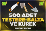 ⭐500 ADET KÜREK-BALTA VEYA TESTERE⭐