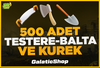 ✅500 ADET TESTERE-BALTA-KÜREK✅