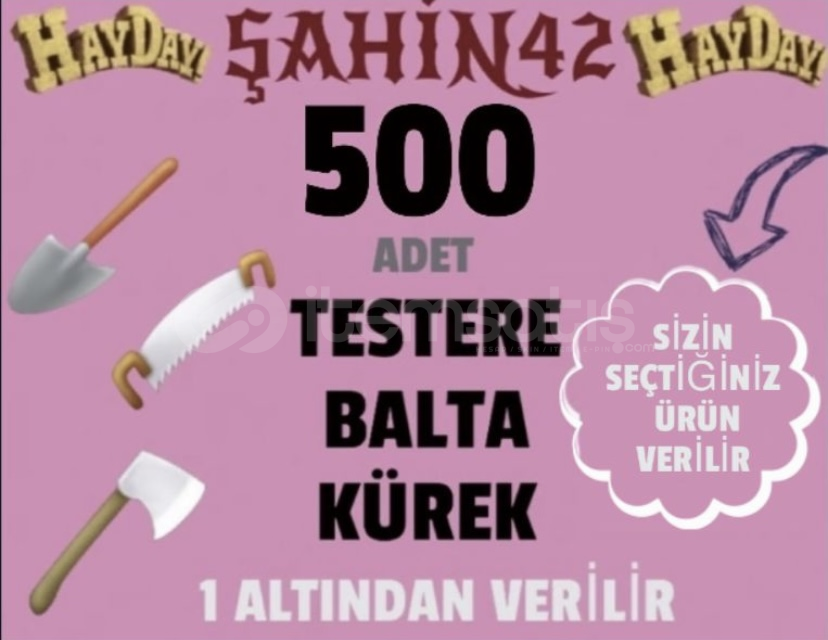 500 ADET TESTERE BALTA KÜREK  500 ADET TESTERE BALTA KÜREK