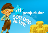 ✅500 BİN ALTIN✅ +21 LEVEL ve ÜSTÜ