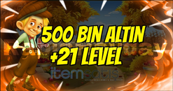 500 BİN ALTIN +21 LEVEL