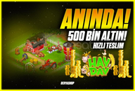 ✅500 BİN ALTIN✅ +21 LEVEL ve ÜSTÜ