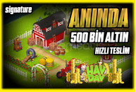 ⭐500 BİN ALTIN +21 LEVEL ve ÜSTÜ İÇİN⭐