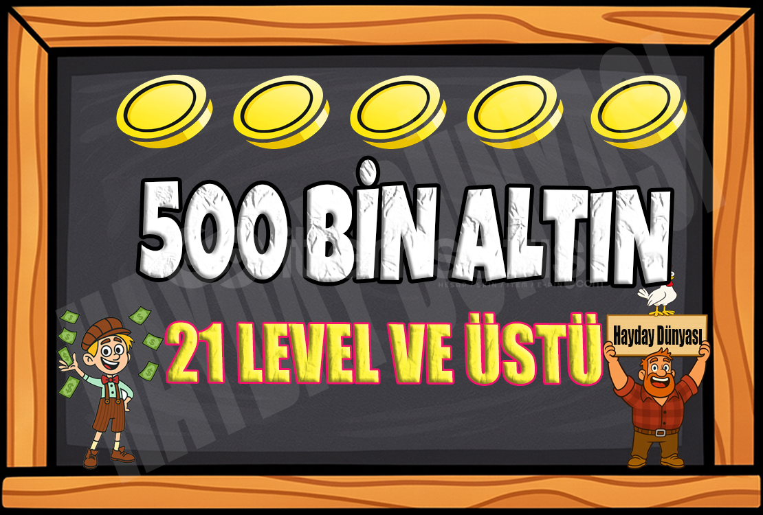 500 BİN ALTIN 500 BİN ALTIN