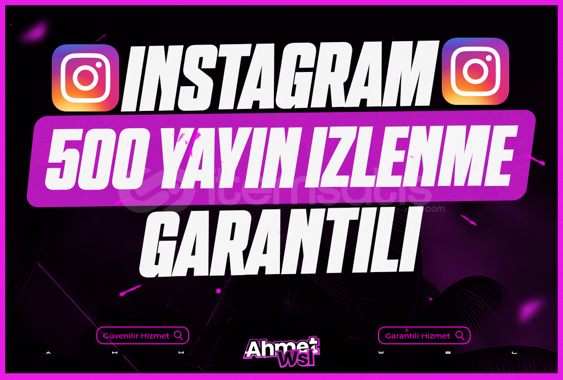 500 Canlı Yayın İzlenme+Beğeni (30 Dk) 500 Canlı Yayın İzlenme+Beğeni (30 Dk)