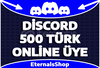 500 Discord 7/24 Aktif Üye - RESİMLİ