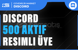 500 Discord 7/24 Aktif Üye - RESİMLİ