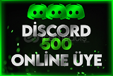 500 Discord 7/24 Online Üye | Fotoğraflı