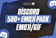 500+ Discord Emoji + GIF Mega Pack