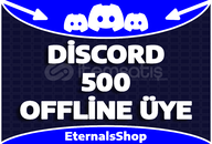 500 Discord Offline Üye - HIZLI