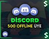 500 Discord Offline Üye | Anlık