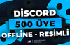 500 Discord Offline Üye - RESİMLİ