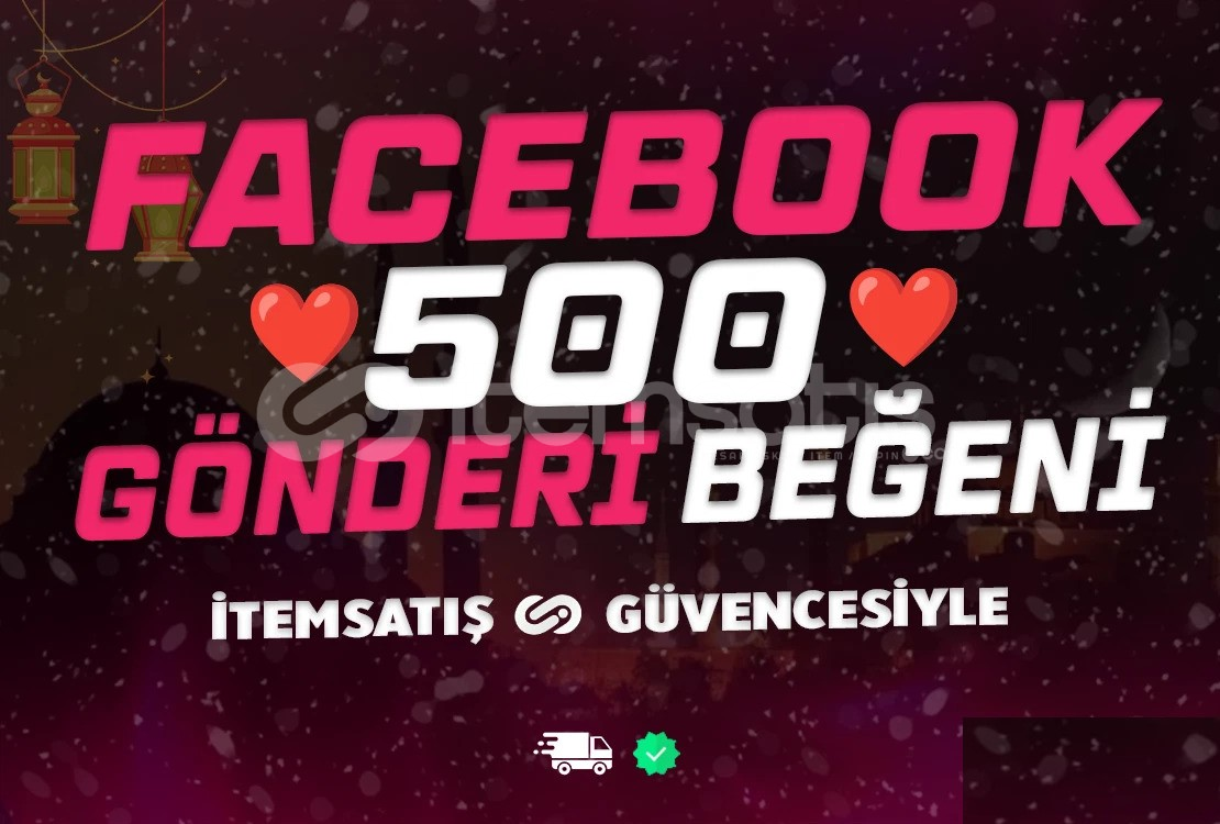 500 FACEBOOK GÖNDERİ BEĞENİ 500 FACEBOOK GÖNDERİ BEĞENİ