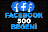 500 Facebook Gönderi | Hızlı başlar