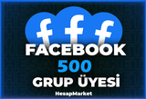 500 ⭐ FACEBOOK ⭐ GRUP ÜYESİ