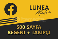 500 FACEBOOK SAYFA BEĞENİ + TAKİPÇİ