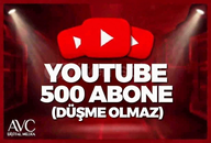 500 GERÇEK ABONE