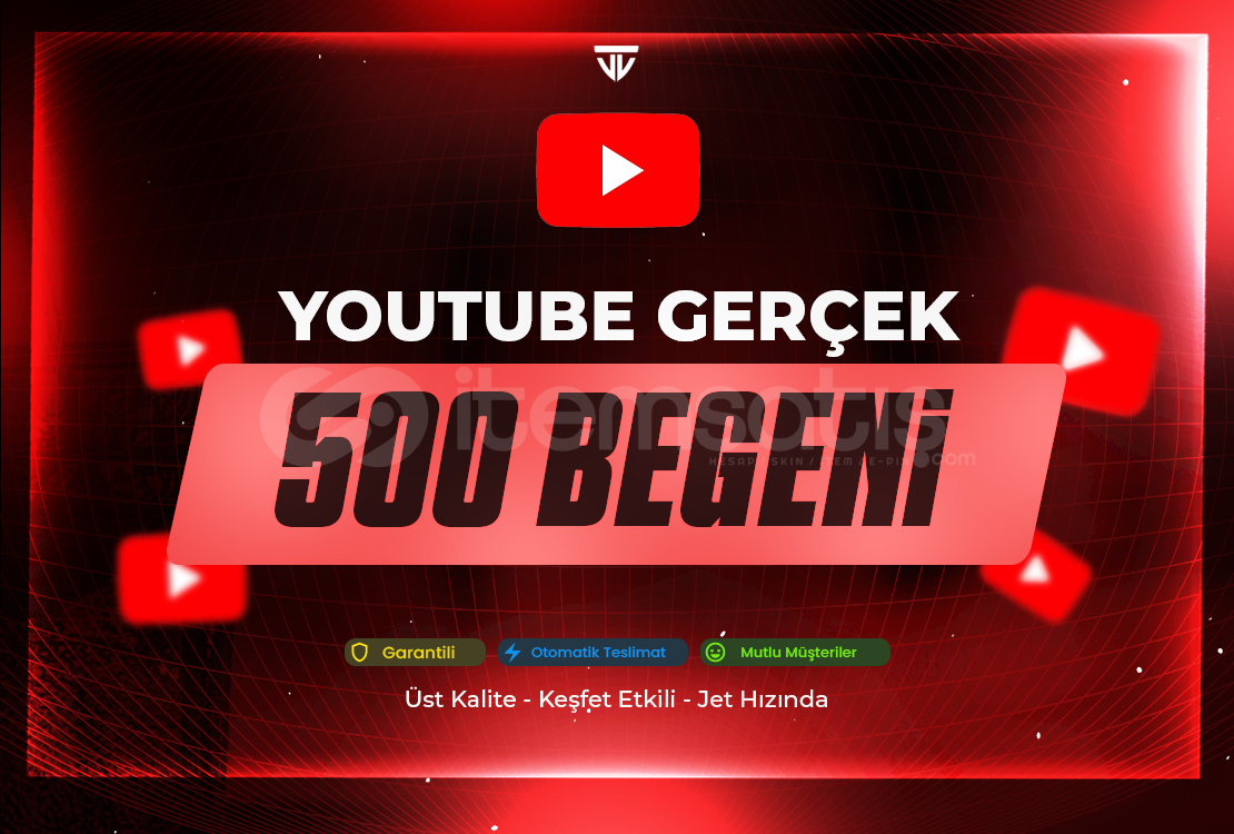 500 Gerçek Beğeni | Garantili - YouTube 500 Gerçek Beğeni | Garantili - YouTube