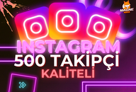 500 GERÇEK TAKİPÇİ | %100 GARANTİLİ HİZMET! 