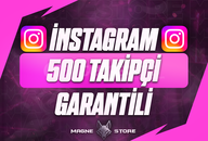 500 GERÇEK TAKİPÇİ | %100 GARANTİLİ HİZMET! 