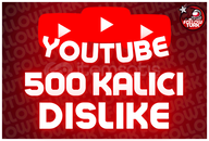 ⭐500 Gerçek Türk Dislike | Kalıcı + Organik ⭐