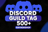 500+ Guild sunucusu!